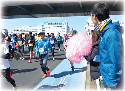みんな、がんばれ！　東京マラソン財団