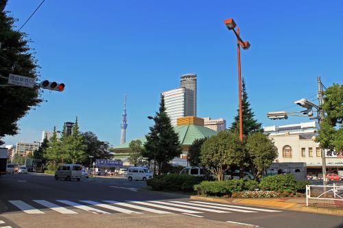 両国国技館付近