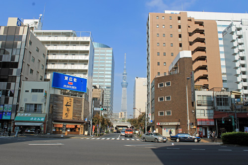 江東橋二交差点