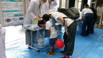手洗い実習