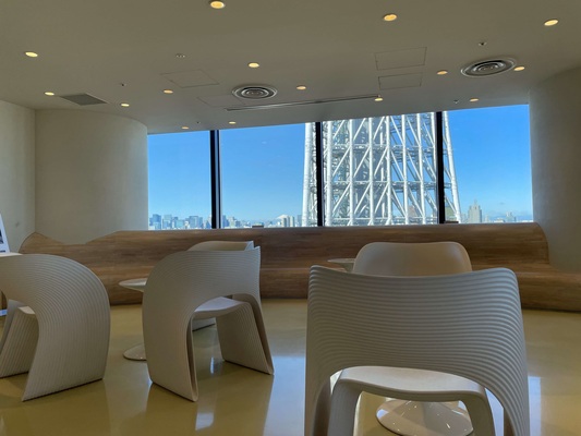 すぐ隣にスカイツリー