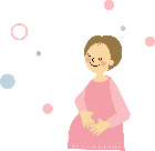 妊婦さんのイラスト