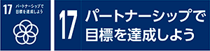 17　パートナーシップで目標を達成しよう