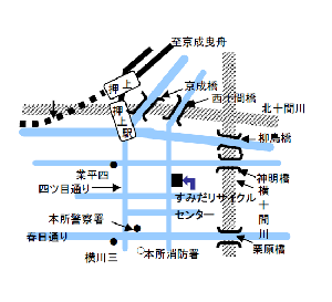 すみだリサイクルセンター地図