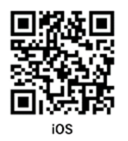 iOS版アプリダウンロード用QRコード