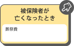 被保険者が亡くなったとき