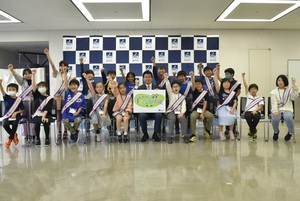 子どもPR大使6期生、7期生の皆さんと