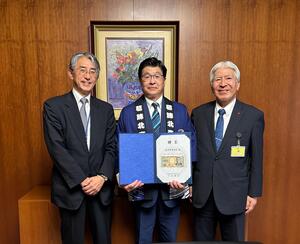 寄贈後の様子