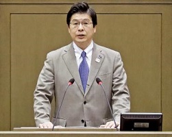 施政方針説明の様子