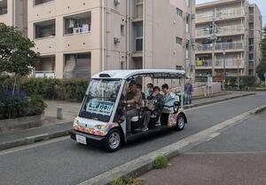 実証運行の模様