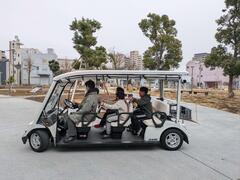 キャンパスコモン2025における試乗会の模様画像