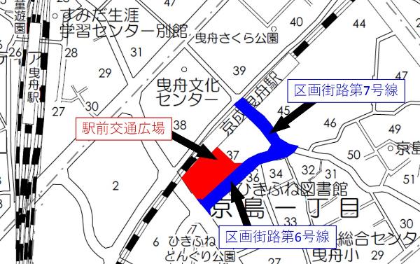 事業位置図です