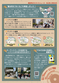 錦糸町まちづくりニュース第4号の裏ページ