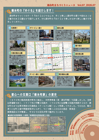 錦糸町まちづくりニュース第4号の裏ページ
