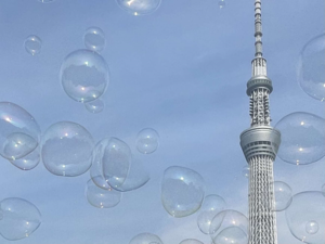 シャボン玉画像