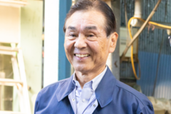 代表取締役社長の川合創記男さんの写真