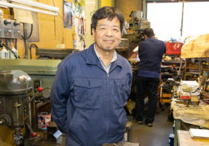 代表取締役の丁官一郎さんの写真