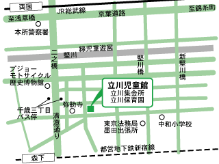 立川児童館地図