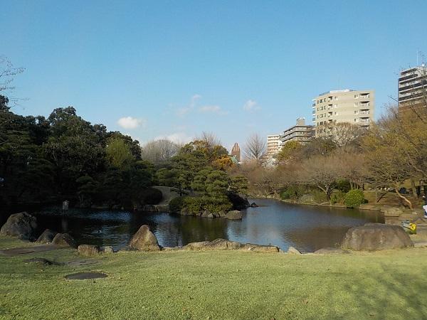 日本庭園付近