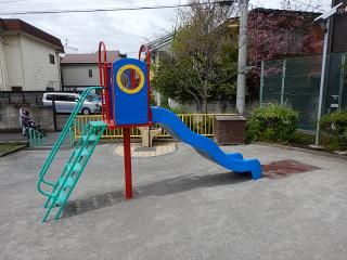 隅田東第二児童遊園の滑り台の写真