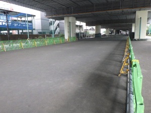 竪川親水公園仮設ボール遊び広場の写真