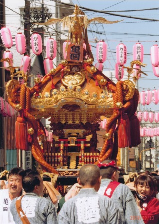 亀沢4丁目大神輿