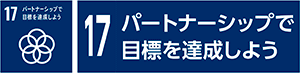 17　パートナーシップで目標を達成しよう