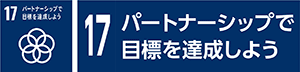 17　パートナーシップで目標を達成しよう