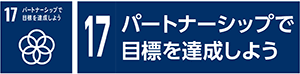 17　パートナーシップで目標を達成しよう