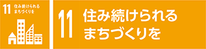 11 住み続けられるまちづくりを