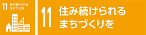 11 住み続けられるまちづくりを
